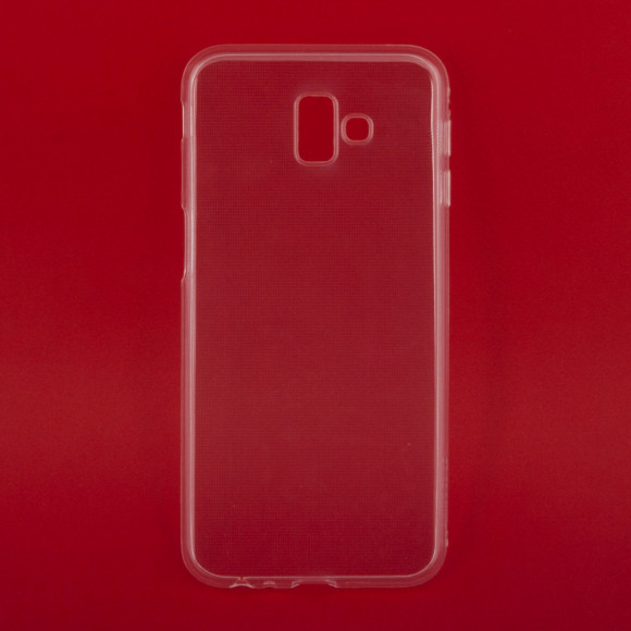 Чехол силиконовый "LP" для Samsung Galaxy J6 Plus 2018 (J610F) TPU, прозрачный (европакет)
