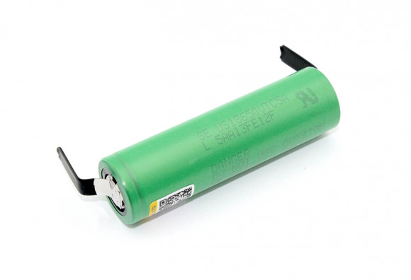 Аккумулятор типа 18650 Li-Ion LiitoKala Lii-VC5A-N with connectors 2600mAh, 3.7V