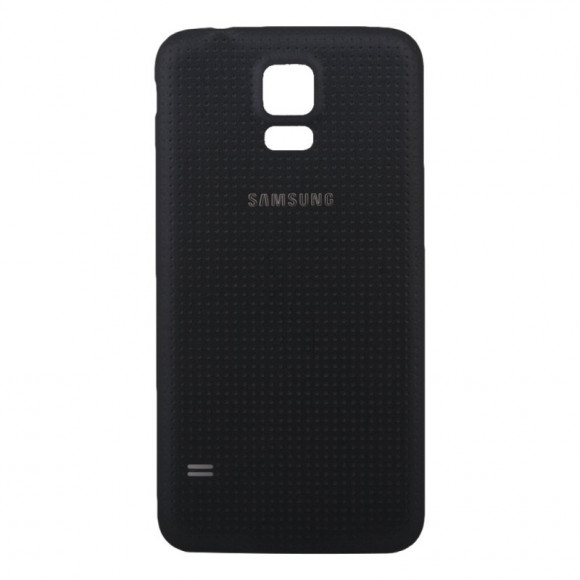 Задняя крышка корпуса для Samsung Galaxy S5 (G900F), черная