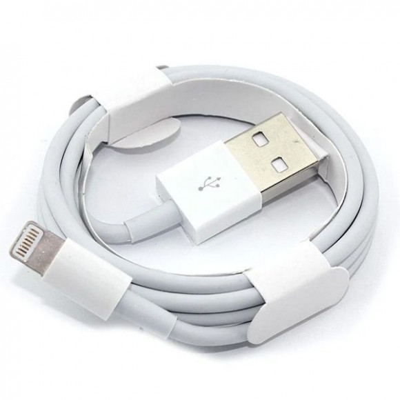 Кабель USB для iPhone Lightning 8 pin (2м) 100% (в упаковке)