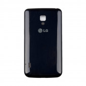 Задняя крышка корпуса для LG Optimus L7 II Dual, черная Задняя крышка корпуса для LG Optimus L7 II Dual, черная
