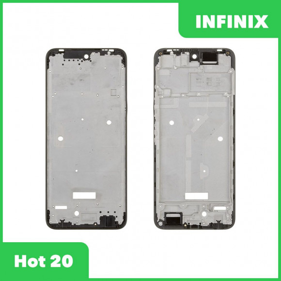 Рамка дисплея для Infinix Hot 20 (X6826B) (серебристый)