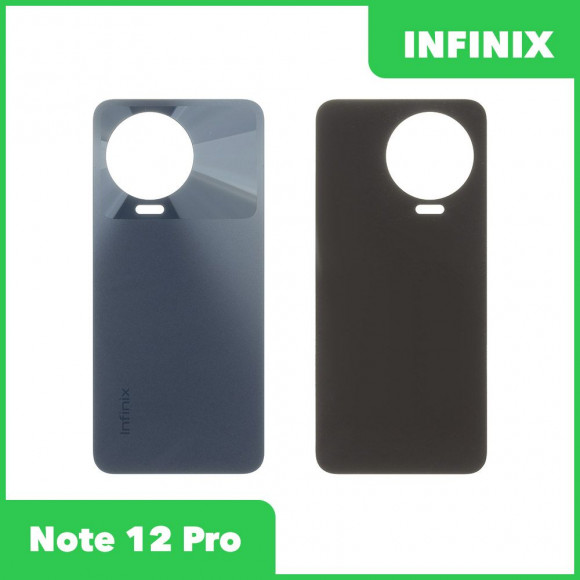 Задняя крышка для Infinix Note 12 Pro (X676B) (серый)