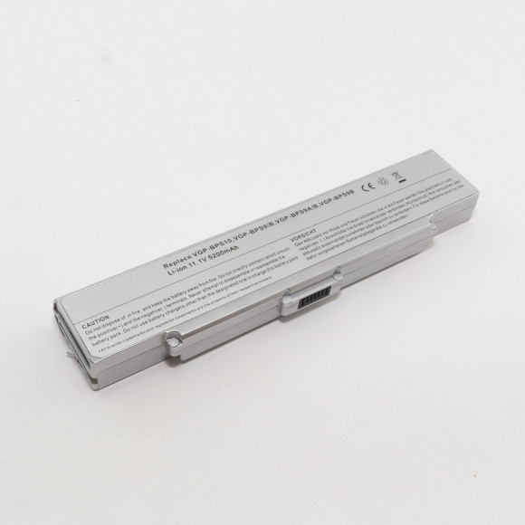 Аккумулятор для ноутбука Sony (BPS9) VGN-AR, VGN-CR серебристый