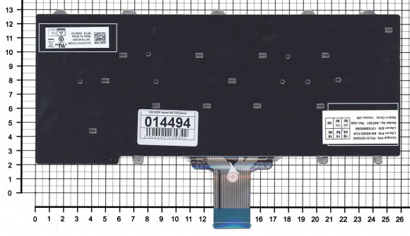 Клавиатура для ноутбука Dell E5250, E7250, черная без подсветки Клавиатура для ноутбука Dell E5250, E7250, черная без подсветки