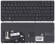 Клавиатура для ноутбука HP EliteBook 840, черная c рамкой