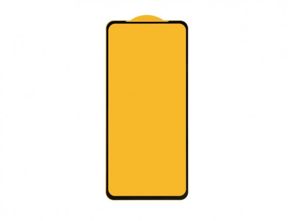 Защитное стекло 6D для Xiaomi Redmi Note 9, черный (Vixion)