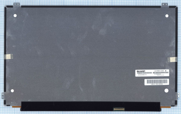 Матрица LQ156D1JX01 15.6", 3840x2160, 40 pin, LED, Slim, глянцевая