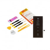 Аккумулятор в наборе ZeepDeep для телефона iPhone 8 plus +26% повышенной емкости: батарея 3400 mAh, набор инструментов, монтажные стикеры