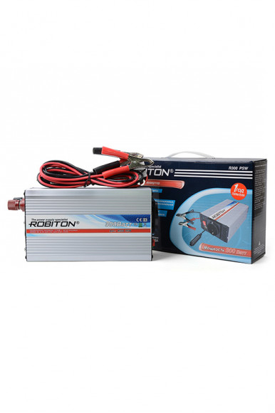 Инвертор (преобразователь) Robiton R300 PSW 300W с чистой синусоидой BL1