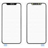 Стекло для iPhone X (черное) Стекло для iPhone X (черное)