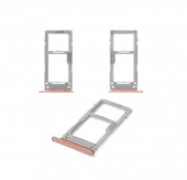 Держатель (лоток) SIM-карты для Samsung Galaxy S10 Plus (G975F), розовый