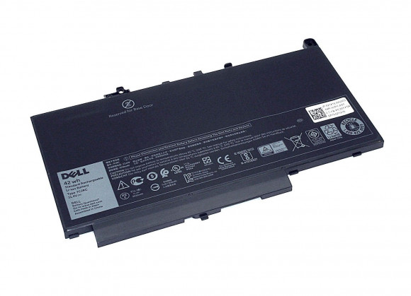 Аккумулятор (батарея) 7CJRC для ноутбука Dell Latitude 12 E7270, 11.4В, 3530мАч