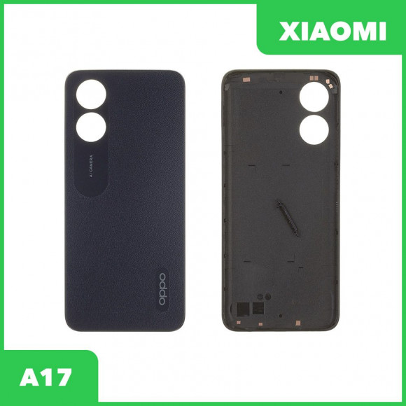 Задняя крышка для OPPO A17 (CPH2477) (черный)