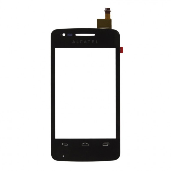 Сенсорное стекло (тачскрин) для Alcatel One Touch S Pop 4030D, 4030, 4030X, MTC 970, черный