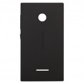 Задняя крышка корпуса для Nokia Lumia 435, черная Задняя крышка корпуса для Nokia Lumia 435, черная