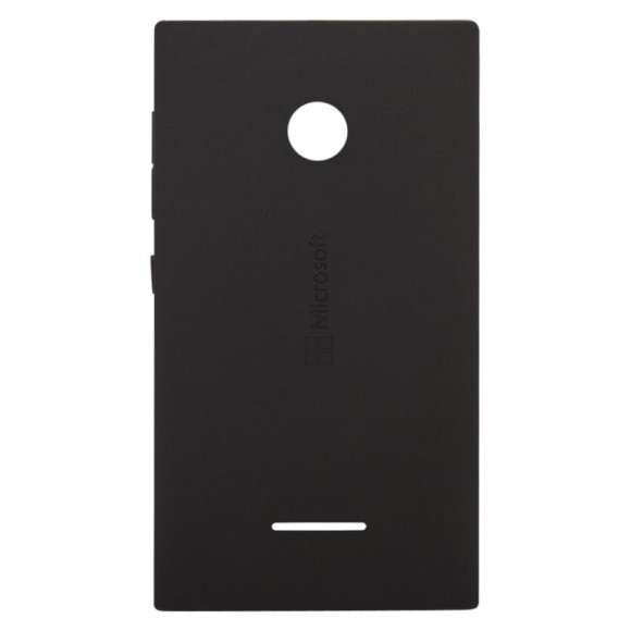 Задняя крышка корпуса для Nokia Lumia 435, черная