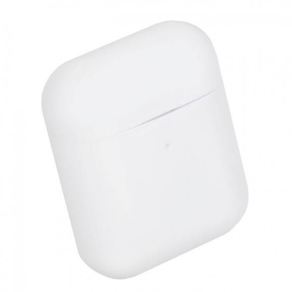 Чехол силиконовый для AirPods 2 (8), белый, A+