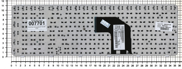 Клавиатура для ноутбука HP Pavilion G6-2000 белая с рамкой