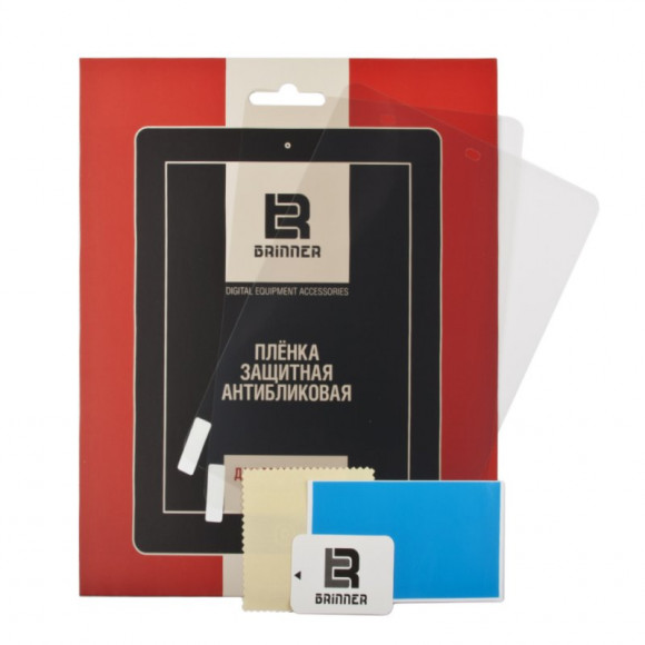 Защитная антибликовая пленка Brinner для iPad Air/Air 2 (A1566, A1567), комплект 2 шт.
