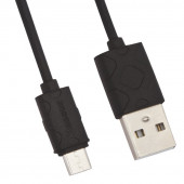 USB кабель Baseus Yaven Lightning Cable CAMUN-01 MicroUSB 1M круглый пластиковые разьемы, черный USB кабель Baseus Yaven Lightning Cable CAMUN-01 MicroUSB 1M круглый пластиковые разьемы, черный