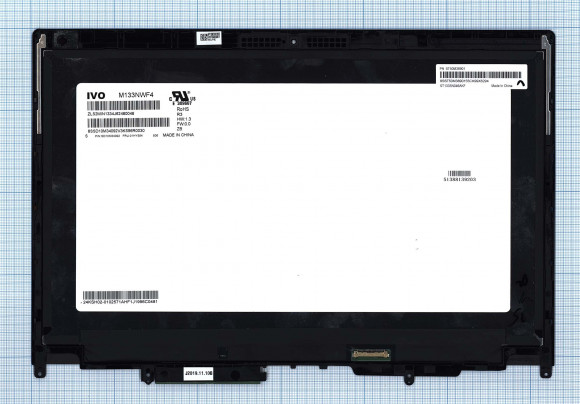 Модуль (матрица + тачскрин) для Lenovo ThinkPad X380 Yoga черный с рамкой Модуль (матрица + тачскрин) для Lenovo ThinkPad X380 Yoga черный с рамкой