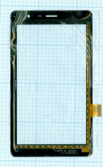 Тачскрин (сенсорное стекло) RS7F299D-V2.0 для планшета Oysters T7X 3G, 7", черный