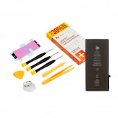 Аккумулятор в наборе ZeepDeep для телефона iPhone Xr +12% повышенной емкости: батарея 3300 mAh, набор инструментов, монтажные стикеры, прокладка диспл