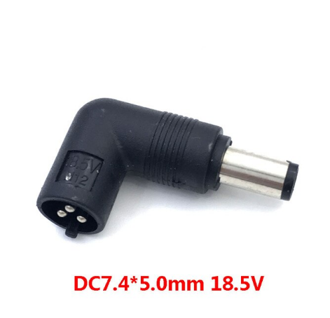 Переходник для ноутбуков Hp 7.4 pin 18.5V с 3-контактным разъемом