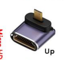 Переходник micro HDMI на HDMI вверх
