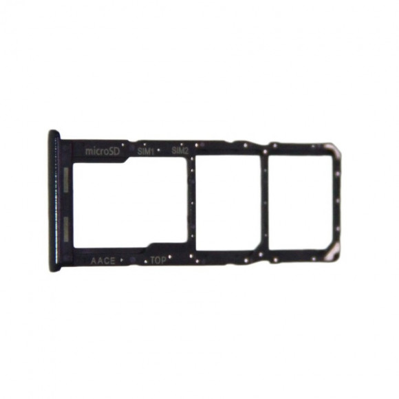 Держатель SIM Samsung A135F (A13) черный