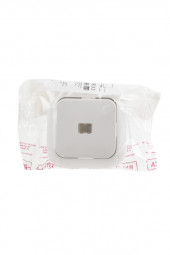 Выключатель BYLECTRICA С1 10-231 "Гармония" 1 кл с подс. белый BL1