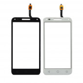 Сенсорное стекло (тачскрин) для Alcatel One Touch 4045, белый Сенсорное стекло (тачскрин) для Alcatel One Touch 4045, белый