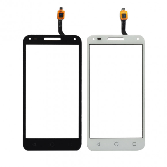 Сенсорное стекло (тачскрин) для Alcatel One Touch 4045, белый