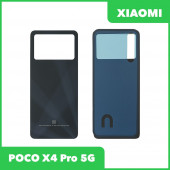 Задняя крышка для Xiaomi POCO X4 Pro 5G (черный)