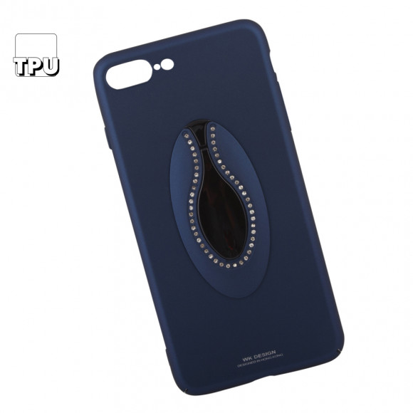 Чехол для Apple iPhone 8 Plus, 7 Plus WK-Lacus Creative Series Case, синий