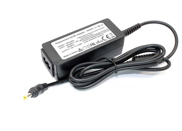 Блок питания (зарядное) для ноутбука HP 19В, 2.05A, 4.0x1.7мм (OEM)