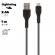 USB кабель "LP" для Apple 8-pin "Extra" TPE (серый, коробка)