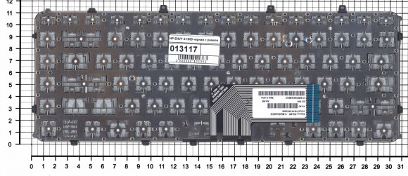 Клавиатура для ноутбука HP Envy 4-1000, черная с рамкой