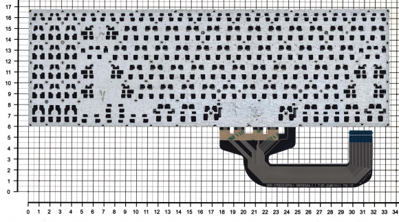 Клавиатура для ноутбука Asus X507, черная