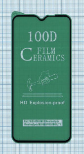 Керамическая пленка (стекло) для OnePlus 6T, черная Керамическая пленка (стекло) для OnePlus 6T, черная