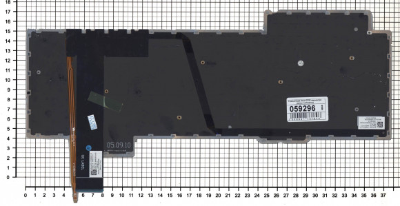 Клавиатура для ноутбука Asus ROG G752, G752VL, G752VS, черная без рамки, красная подсветка Клавиатура для ноутбука Asus ROG G752, G752VL, G752VS, черная без рамки, красная подсветка