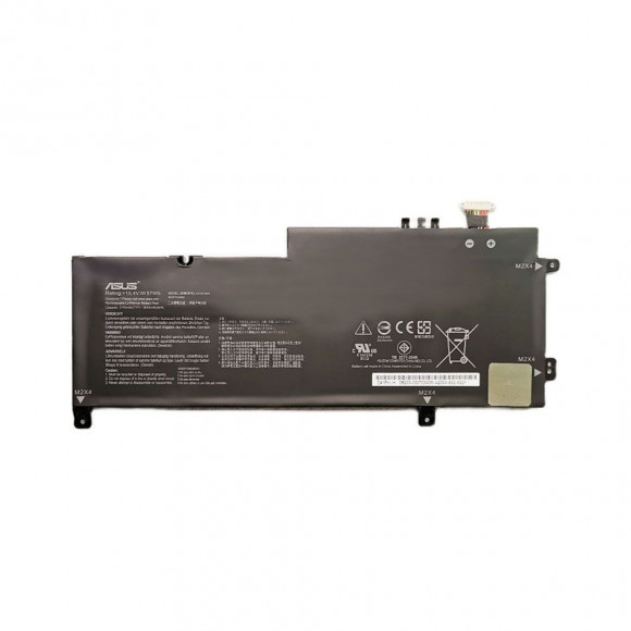 Аккумулятор (батарея) C41N1809 для ноутбука Asus ZenBook Flip 15 UX562, UX562FD, Q536FD, 3700мАч, 15.4В, черный (OEM)