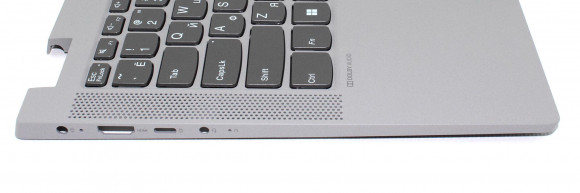 Клавиатура для ноутбука Lenovo IdeaPad Flex 5 14IAU7 серебристая Клавиатура для ноутбука Lenovo IdeaPad Flex 5 14IAU7 серебристая