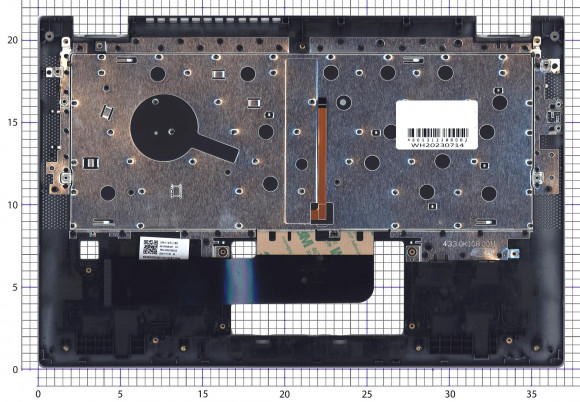 Клавиатура для ноутбука Lenovo IdeaPad Flex 5 14IAU7 серебристая Клавиатура для ноутбука Lenovo IdeaPad Flex 5 14IAU7 серебристая