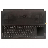 Клавиатура для ноутбука Asus GX501VIK-1A с топкейсом, черная, с подсветкой