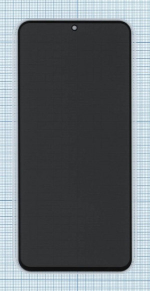 Защитное стекло Privacy "Анти-шпион" для Xiaomi POCO X4 Pro 5G