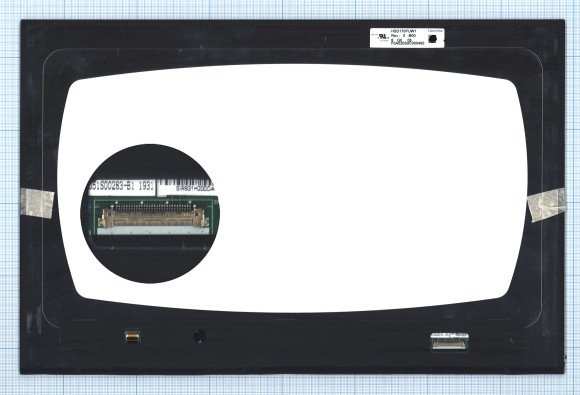Матрица (экран) для ноутбука HSD170PUW1, 17", 1920x1200, 30 pin, LED, Slim Матрица (экран) для ноутбука HSD170PUW1, 17", 1920x1200, 30 pin, LED, Slim