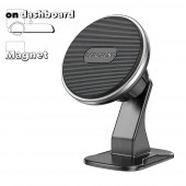 Держатель в автомобиль BOROFONE BH63 Graceful магнитный, на панель (черный) Держатель в автомобиль BOROFONE BH63 Graceful магнитный, на панель (черный)