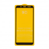 Защитное стекло Colorful Tempered Glass для Samsung Galaxy J6 2018 (J600F), черная рамка